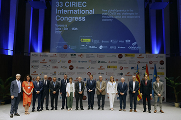 Paul Krugman and Mariana Mazzucato at the 33rd International Congress of CIRIEC