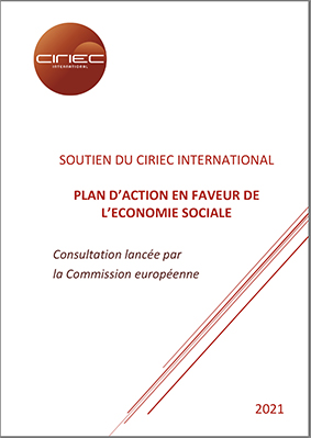 Contribución del CIRIEC a la consulta lanzada por la Comisión Europea sobre el Plan de Acción para la Economía Social