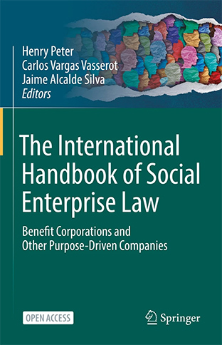 Newly published: The International Handbook of Social Enterprise Law