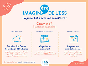 ‘ESS France’ lanza “Imagin’Ère de l’ESS”, para propulsar la economía social y solidaria hacia una nueva era