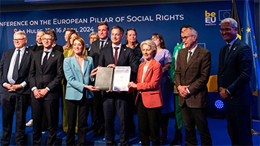 La Economía Social, en la Declaración de La Hulpe sobre el futuro del Pilar Europeo de los Derechos Sociales