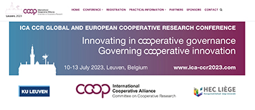 Leuven to host the 2023 ICA CCR Cooperative Research Conference