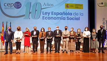 Acto de celebración y reconocimientos por el 10º aniversario de la Ley española de Economía Social