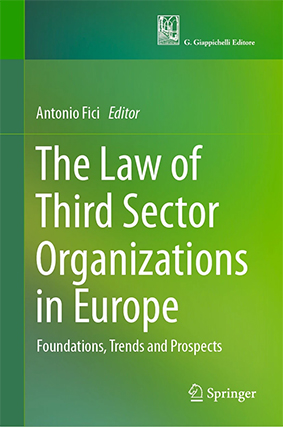 Nouveau livre : ‘The Law of Third Sector Organizations in Europe’